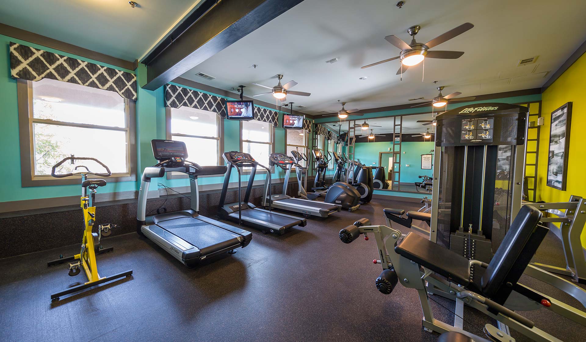 Tremont Apartments and Townhomes 24-hour fitness center