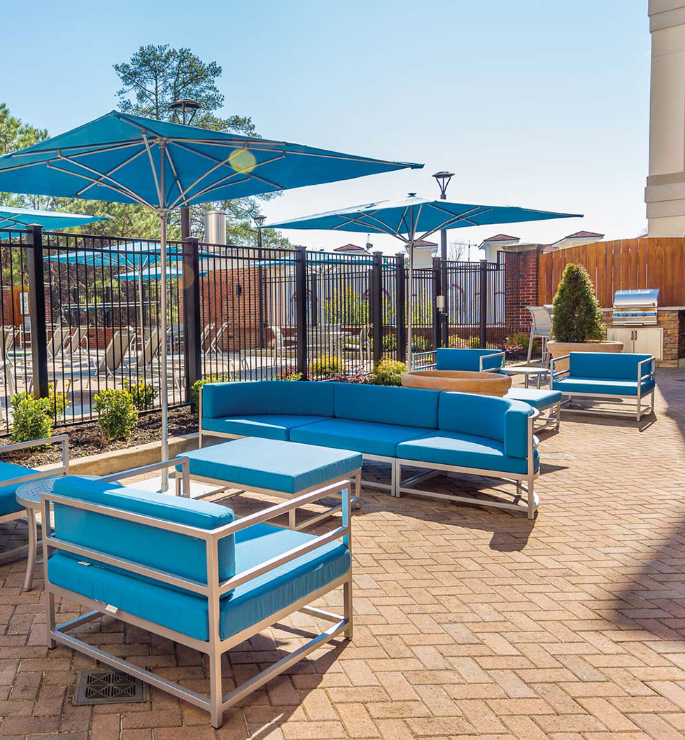 Tremont Apartments -  Buckhead, Atlanta, GA - BBQ Lounge